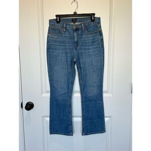 J. Crew Factory Mid Rise Flare Crop Jeans Size 6